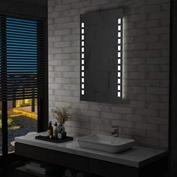 Miroir lumineux 60x100 cm pour salle de bains