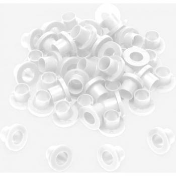 Danmar White Nylon Tension Rod Washers
