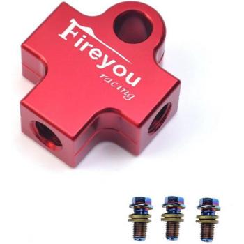 Adaptateur de connexion de tube d'huile pour frein