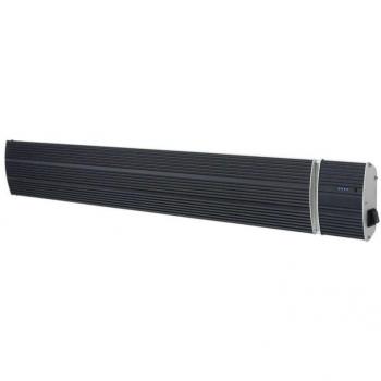 SINED Radiatore A Infrarossi Wifi Per Esterno A7 Ir-c, 1500 W, Elemento Riscaldante in Lega di Alluminio Estruso, Rivestimento Ceramico Nero, IP65