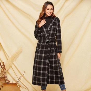 Stylish Woolen Maternity Overcoat