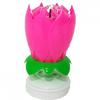 Electronic Flower Music Candle