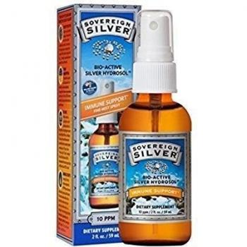 Sovereign Silver Hidrosol de Plata Bio-Activa Spray de Mist Fino, 59 mL (paquete de 1)