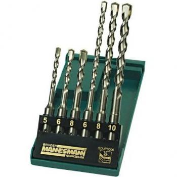 Mannesmann SDS-plus Steinbohrer Set, 6-teilig