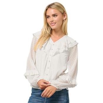 Chemise Foulard Ruffle M & Co
