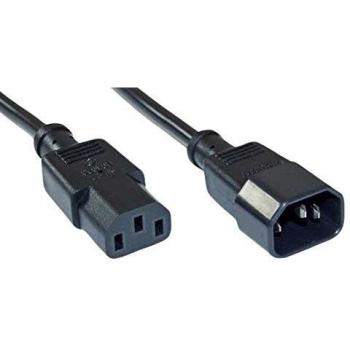 Estensione elettrica per apparecchiature da freddo con presa C13 a C14, 0,5 m