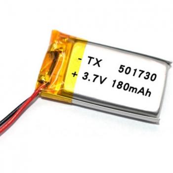3,7 V 180mAh LiPo Akku 501730 für E-Book-Reader und MP-Geräte