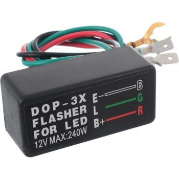 Waterproof 12V Motorcycle LED Flasher Relay 3Pin