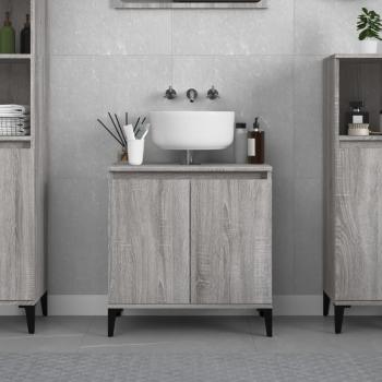 Armario de lavabo madera multicapa Sonoma