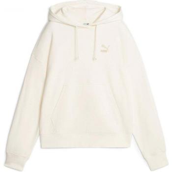 Sudadera Blanca Crema Puma Mujer Oversize XS