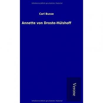 Annette von Droste-Hülshoff