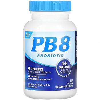 Pro-Biotiques PB 8 Nutrition Now, 120 Capsules