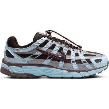 P‑6000 Femme Bleu Glacier/Burgundy Velvet Brown