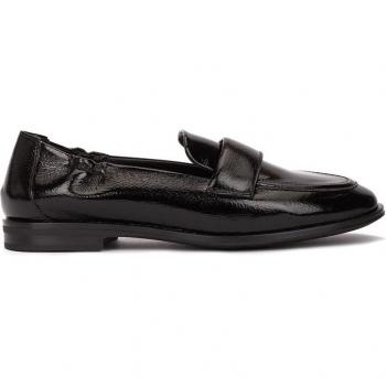 Mocasines de charol con elástico para mujer