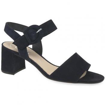 Gabor Kooky Damen Sandalen Atlantik Suede Größe 40,5 EU / 7 UK