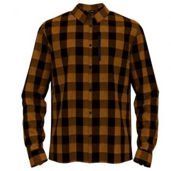 Odlo Halden Langarmshirt für Herren, M, orange