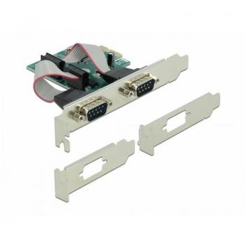 DELOCK PCIe-Serial Adapter – 2 RS‑232-portar