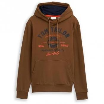 Sudadera TOM TAILOR con detalles en langosta