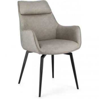 Poltrona “Tortora” Ecopelle, 56 × 65 × 92 cm – Paio