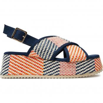 Dunkelblaue Komfort-Sandalen Refresh 171798