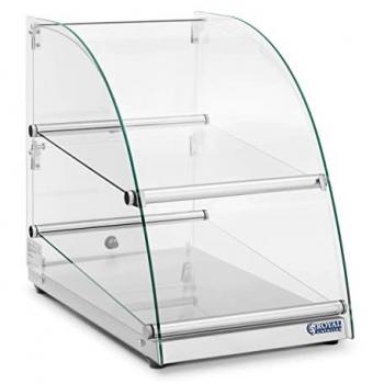 RCKV‑01‑N Vitrine neutre 70 L – 2 niveaux – Royal Catering