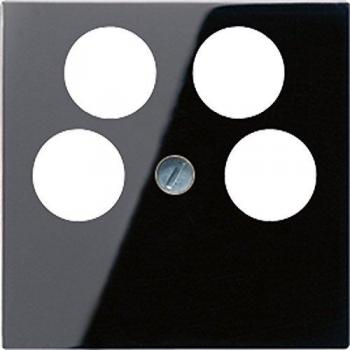 Jung Abdeckung A561-4SAT2SW SAT-TV schwarz