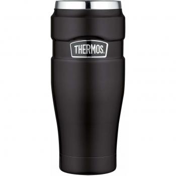 THERMOS Kaffeebecher to go Edelstahl schwarz 470ml