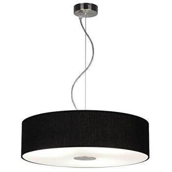 Abat-jour design en verre noir