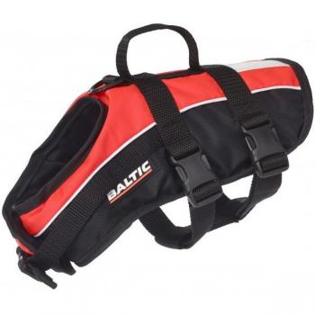 Baltic Mascot hondenzwempak, XS–S, zwart/rood