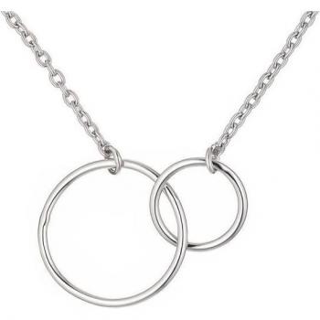 Collana con Anello Lova Lola Van der Keen – Argento Sterling 925, Diamante Sintetico (42 cm)
