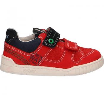 Sneaker Kickers Wahou 69150 10 EU 21 Grigio Rosso