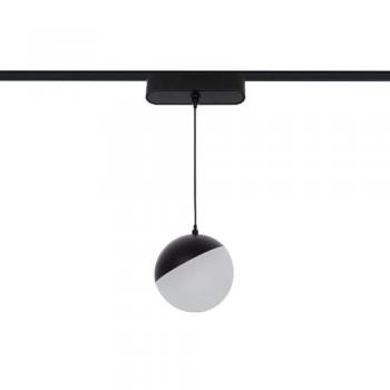 Lámpara Colgante Magnética LED 25 mm Slim 10 W 48 V Ø100 mm Negro 4000 K Neutro