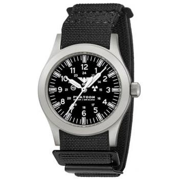 KHS PLASSF.DFB Herren-Armzeitmesser – Solar Steel Schwarz