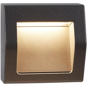 Applique LED da esterno Ankle grigia IP54