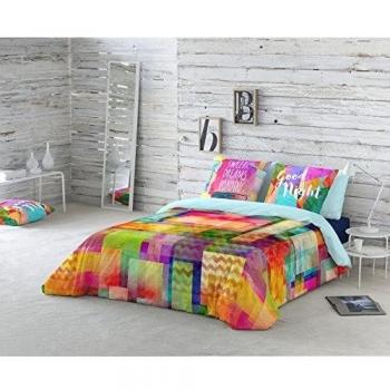 Juego de Fundas Nórdicas Naturals 4 Pcs Multicolor Cama 180 (260 x 220 cm + 2/45 x 110 cm)