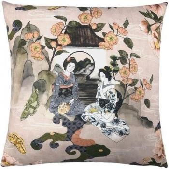 Cojín Paoletti Estilo Geisha Floral