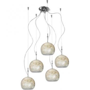 Estrella Metálica: Lámpara de Luces Luna 200 cm