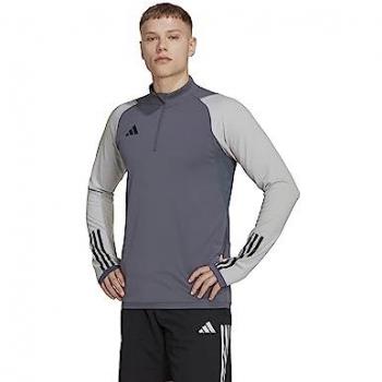 Felpa adidas Tiro 23 Competition Uomini Grigia M