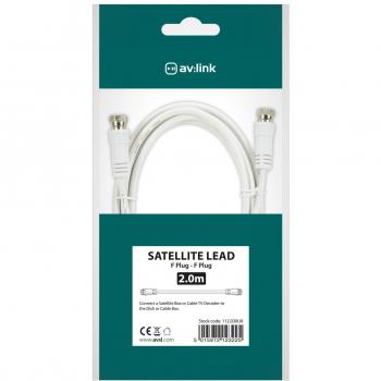 RG6/U Coaxial Cable with F Connectors