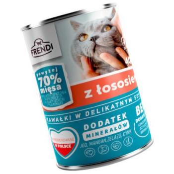 Alimento húmedo para gato FRENDI con salmón 400 g