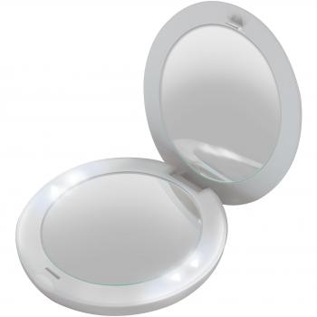 Homedics MIR‑100 LED Pocket‑Spiegel – Spa‑Qualität in handlicher Größe