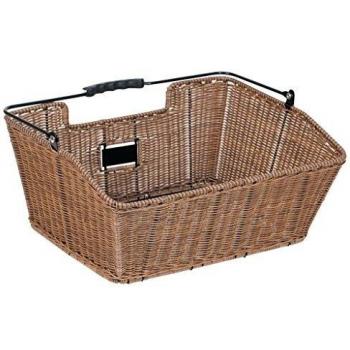 Mateo 16‑Liter Mesh Basket for Bikes – Brown, Unisex
