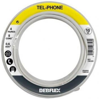 Couronne Bobinot 10 m 4 Paires 8 CD Ivoire – Debflex 196328