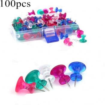 100pcs Cork Board Push Pins