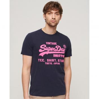 Camiseta Hombre Superdry Neon Vintage Logo Tee