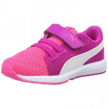 Puma Carson Runner Mesh Ve V Inf, Zapatillas para Niños, Rosa