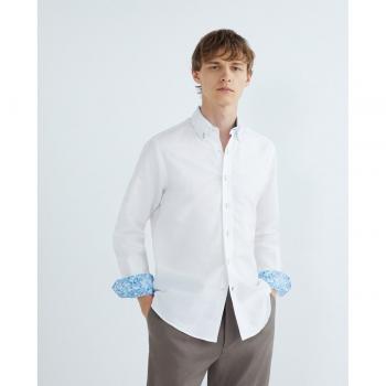 Mirto Camisa Casual de Manga Larga para Hombre