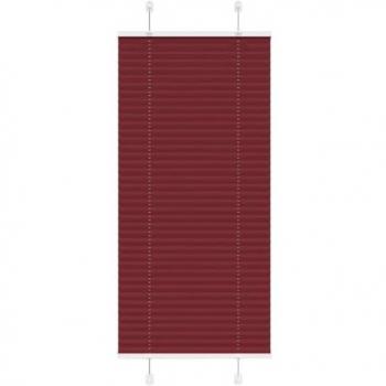 VidaXL Tela Bordéus Vermelha 65x100cm – Plissado Cego (Tecido 64,4 cm)