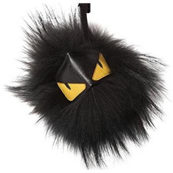 DIS Soft & Fluffy Echtfell Monster‑Bauklötze Schlüsselanhänger, Hängende Handy-Lüster