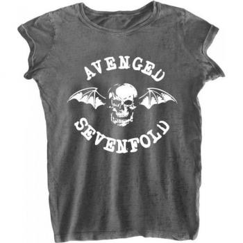 Camiseta Avenged Sevenfold Lady Deathbat Burnout